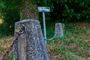 Das Vorhängeschloss ist offenbar benutzt