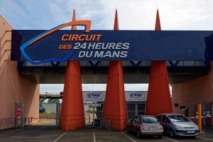 Der Haupteingang zum Circuit des 24 Heures du Mans