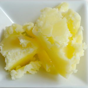 Das Butterschmalz ist fertig und zur Verwendung bereit