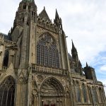 Bayeux - Ausschnitt von der Kathedrale Notre-Dame-de-Bayeux.