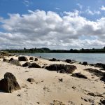 Am ganzen Strand keine Menschenseele. @ Klaus W. Schmidt