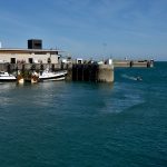 Im Wirtschaftshafen von Roscoff, hier der Fischereihafen mit Hafeneinfahrt. @ Klaus W. Schmidt