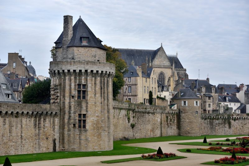 Die Stadtmauer von Vannes