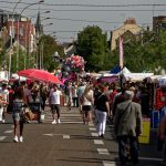 Der Zwiebelmarkt ist gut besucht