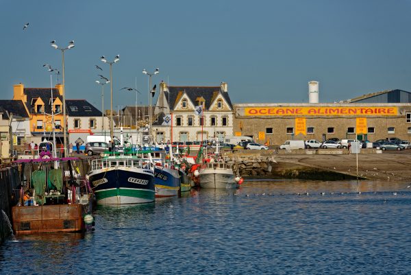 Im Fischereihafen von St. Guénolé