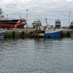 Ein letzter Blick auf das Gelände der Werft