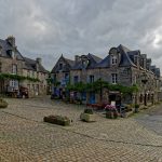 In Locronan der Place de l'Église