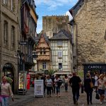 Die Fachwerkhäuser in der Altstadt von Quimper sind berühmt