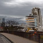 Das Treppenhaus reißt endgültig ab