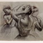 "Drei Tänzerinnen" von Edgar Degas